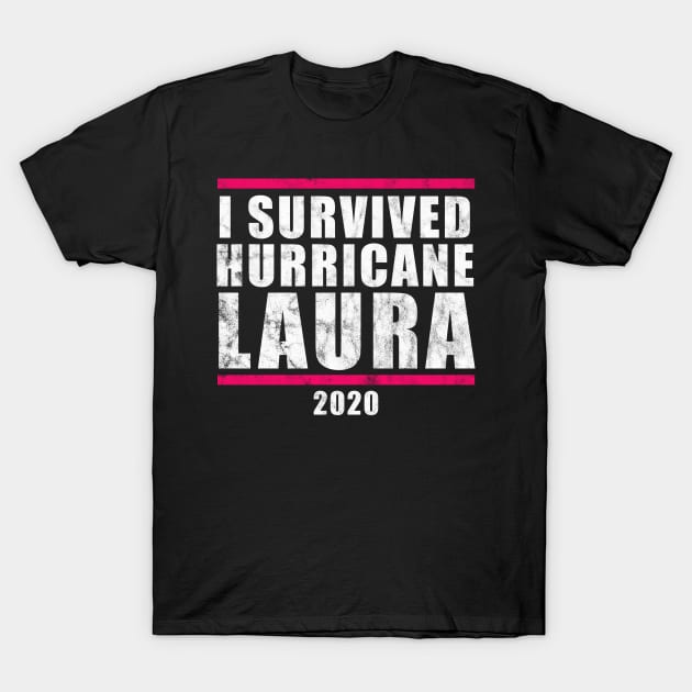 I Survived Hurricane Laura 2020 T-Shirt by GiftTrend